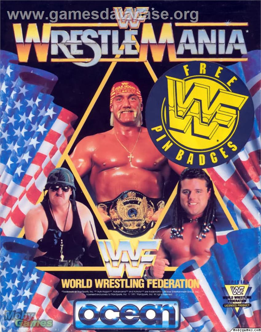 WWF Wrestlemania - Microsoft DOS - Artwork - Box