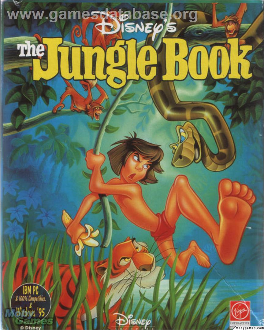 Walt Disney's The Jungle Book - Microsoft DOS - Artwork - Box