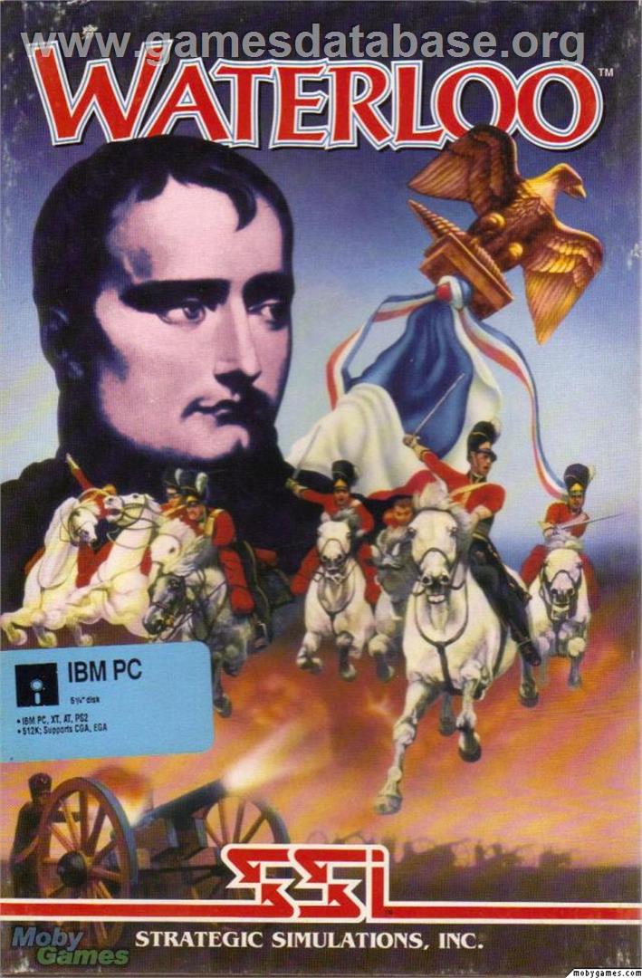 Waterloo - Microsoft DOS - Artwork - Box