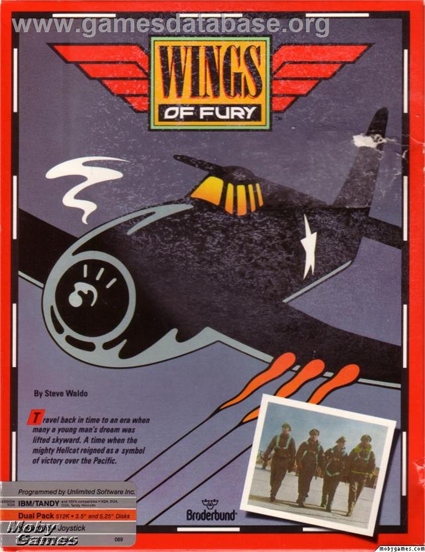 Wings Of Fury - Microsoft DOS - Artwork - Box