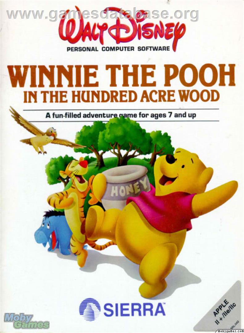 Winnie the Pooh in the Hundred Acre Wood - Microsoft DOS - Artwork - Box