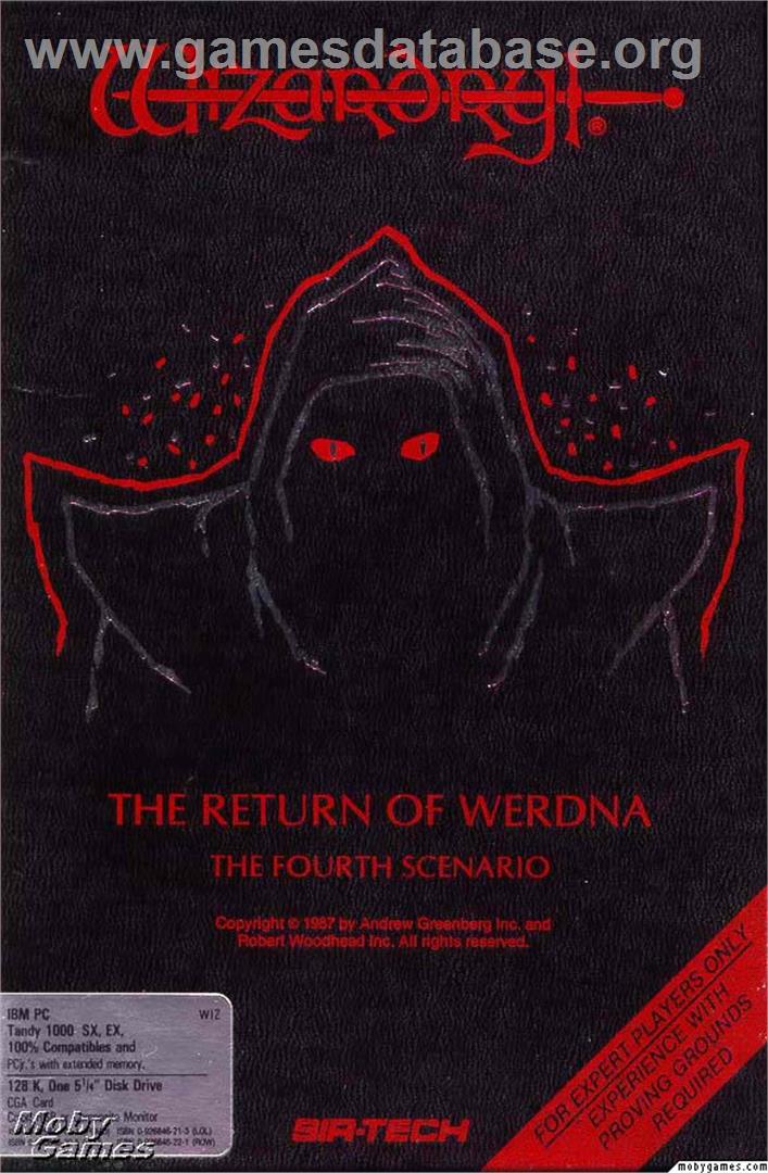 Wizardry - The Return of Werdna - The Fourth Scenario - Microsoft DOS - Artwork - Box