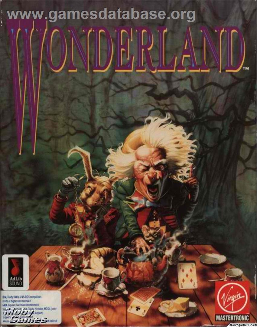 Wonderland - Microsoft DOS - Artwork - Box