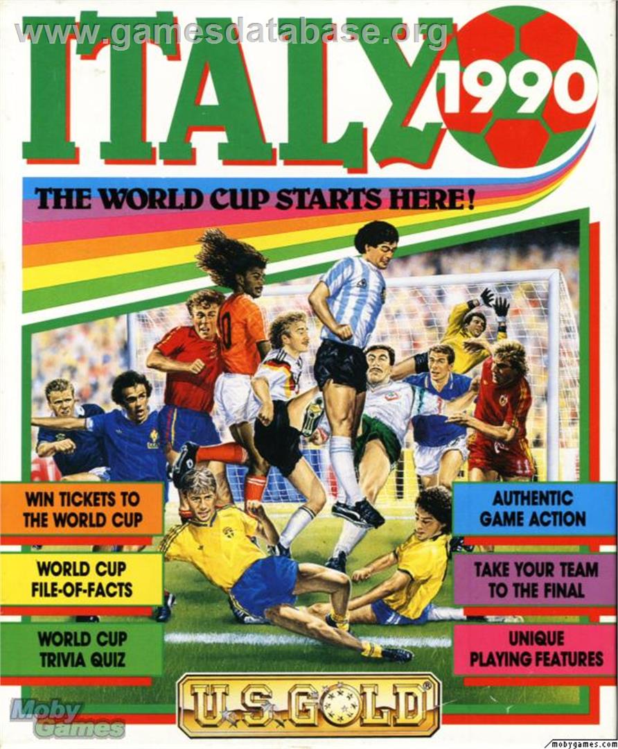 World Class Soccer - Microsoft DOS - Artwork - Box