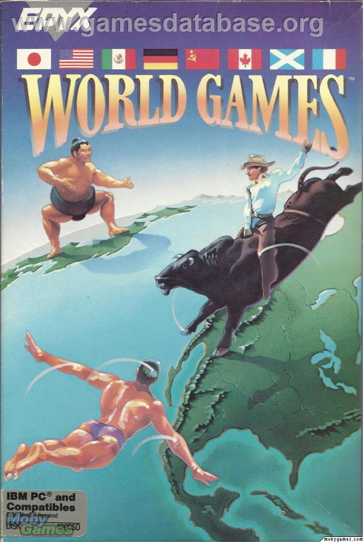 World Games - Microsoft DOS - Artwork - Box
