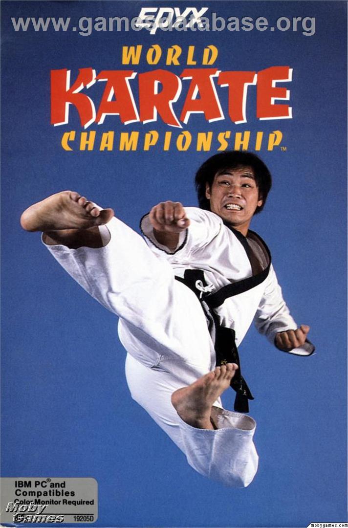 World Karate Championship - Microsoft DOS - Artwork - Box