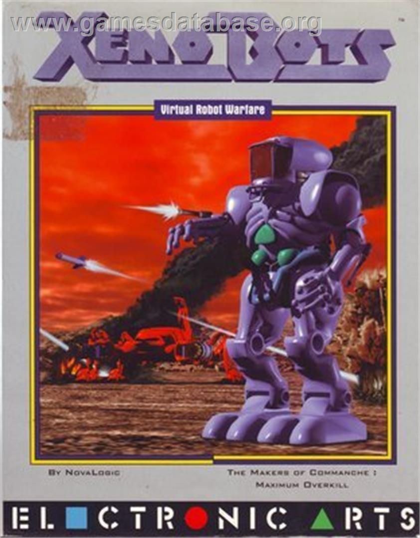 Xenobots - Microsoft DOS - Artwork - Box