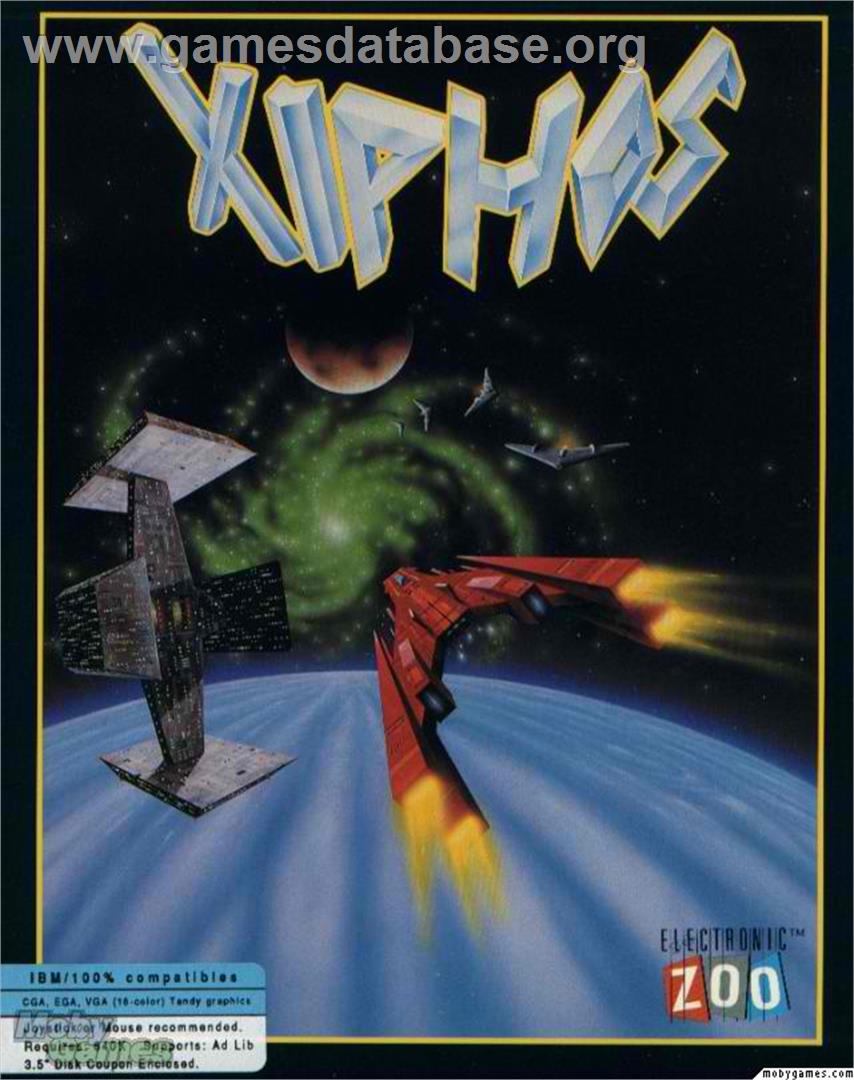 Xiphos - Microsoft DOS - Artwork - Box