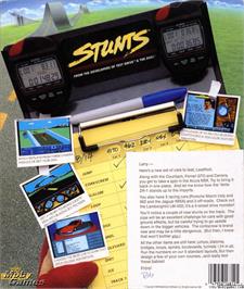 Box back cover for 4D Sports Driving on the Microsoft DOS.