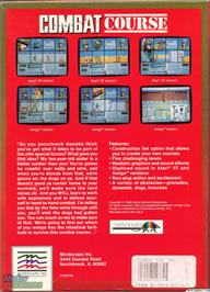 Box back cover for Action Service on the Microsoft DOS.