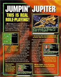 Box back cover for Buck Rogers - Matrix Cubed on the Microsoft DOS.