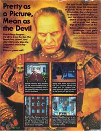 Box back cover for Ghostbusters 2 on the Microsoft DOS.