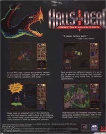 Box back cover for Halls Of The Dead - Faery Tale Adventure 2 on the Microsoft DOS.