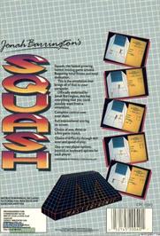 Box back cover for Jonah Barrington's Squash on the Microsoft DOS.