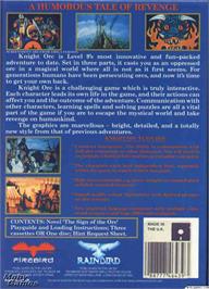 Box back cover for Knight Orc on the Microsoft DOS.