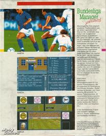 Box back cover for Manager, The on the Microsoft DOS.