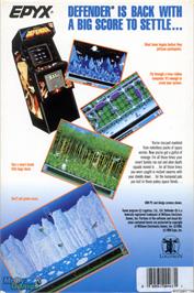 Box back cover for StarRay on the Microsoft DOS.