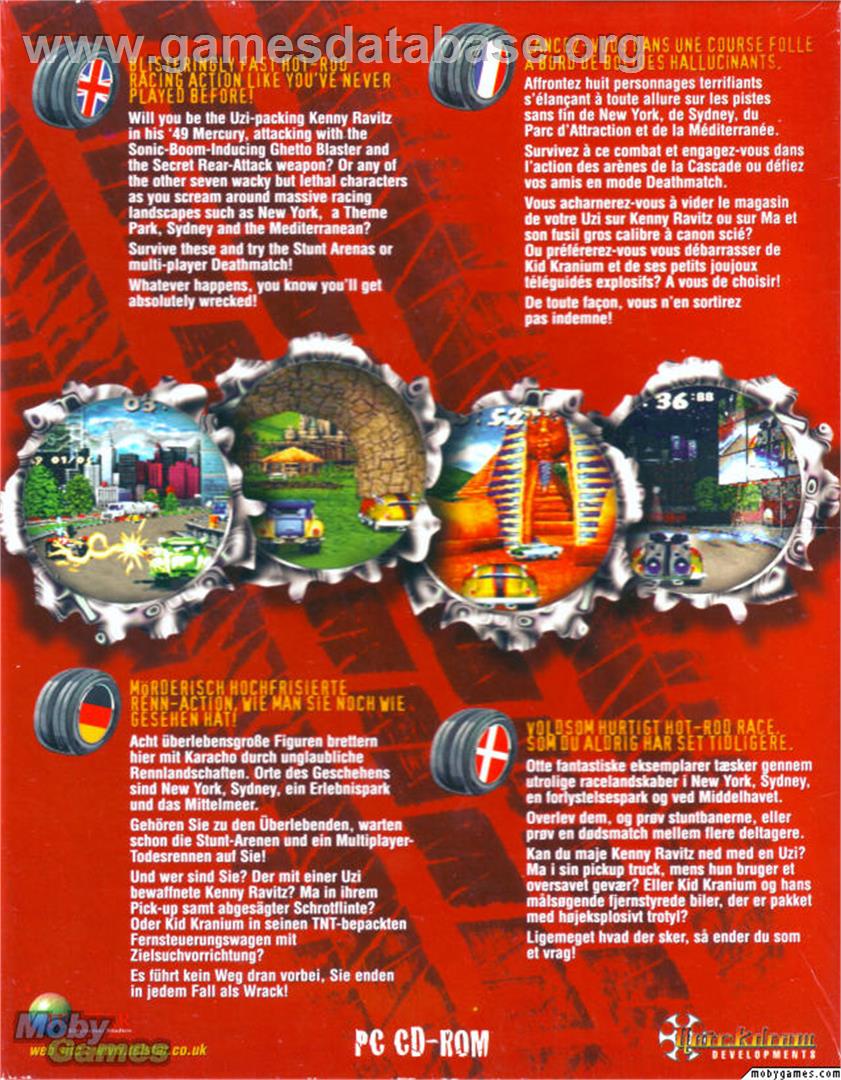 Wreckin Crew - Microsoft DOS - Artwork - Box Back