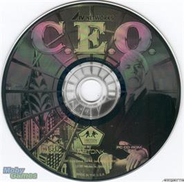 Artwork on the Disc for AIV Network$ on the Microsoft DOS.