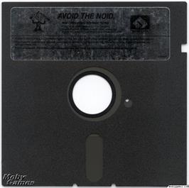 Artwork on the Disc for Avoid the Noid on the Microsoft DOS.