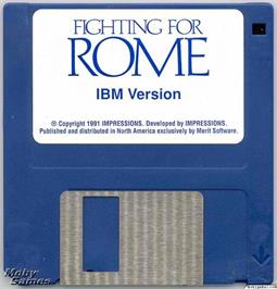 Artwork on the Disc for Cohort on the Microsoft DOS.
