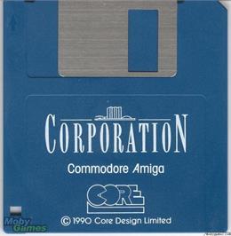 Artwork on the Disc for Corporation on the Microsoft DOS.