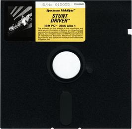 Artwork on the Disc for Crash Course on the Microsoft DOS.
