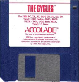 Artwork on the Disc for Cycles, The - International Grand Prix Racing on the Microsoft DOS.