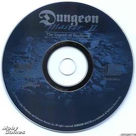 Artwork on the Disc for Dungeon Master 2 - The Legend Of Skullkeep on the Microsoft DOS.