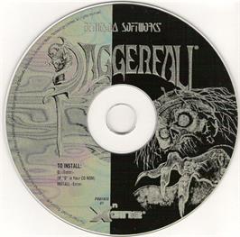 Artwork on the Disc for Elder Scrolls - Daggerfall, The on the Microsoft DOS.