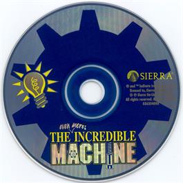 Artwork on the Disc for Even More Incredible Machine, The on the Microsoft DOS.