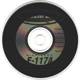 Artwork on the Disc for F-1 on the Microsoft DOS.