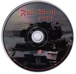 Artwork on the Disc for Fall Weiß 1939 on the Microsoft DOS.