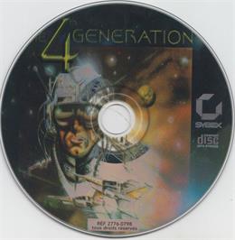 Artwork on the Disc for Fourth Generation, The on the Microsoft DOS.