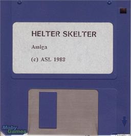 Artwork on the Disc for Helter Skelter on the Microsoft DOS.