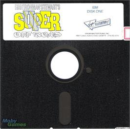 Artwork on the Disc for Ivan Ironman Stewart's Super Off Road on the Microsoft DOS.