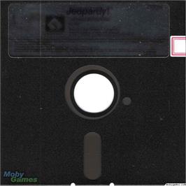 Artwork on the Disc for Jeopardy! (Gametek) on the Microsoft DOS.