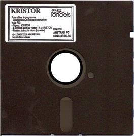 Artwork on the Disc for Kristor on the Microsoft DOS.