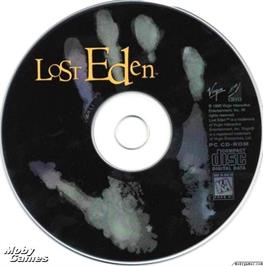Artwork on the Disc for Lost Eden on the Microsoft DOS.