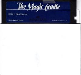 Artwork on the Disc for Magic Candle, The on the Microsoft DOS.