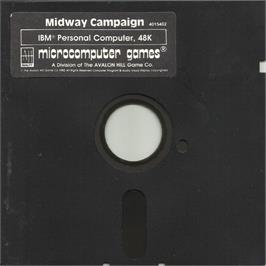 Artwork on the Disc for Midway Campaign on the Microsoft DOS.