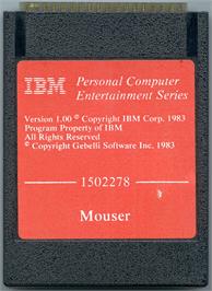 Artwork on the Disc for Mouser on the Microsoft DOS.