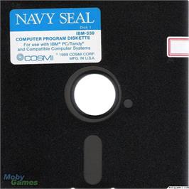 Artwork on the Disc for Navy Seal on the Microsoft DOS.