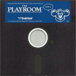 Artwork on the Disc for Playroom, The on the Microsoft DOS.