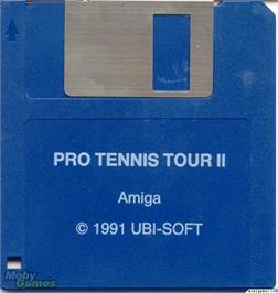 Artwork on the Disc for Pro Tennis Tour 2 on the Microsoft DOS.