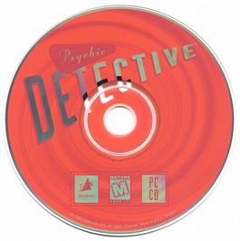 Artwork on the Disc for Psychic Detective on the Microsoft DOS.