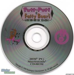 Artwork on the Disc for Puyo Puyo Tsuu on the Microsoft DOS.