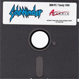 Artwork on the Disc for Sidewinder on the Microsoft DOS.