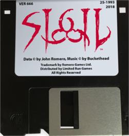 Artwork on the Disc for Sigil on the Microsoft DOS.