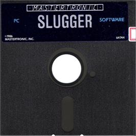 Artwork on the Disc for Slugger, The on the Microsoft DOS.